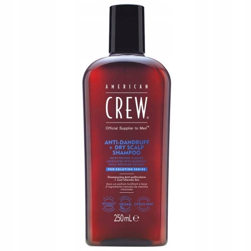 America Crew Anti-Hair Dandruff+Dry Scalp Šampon na vlasy 250 ml