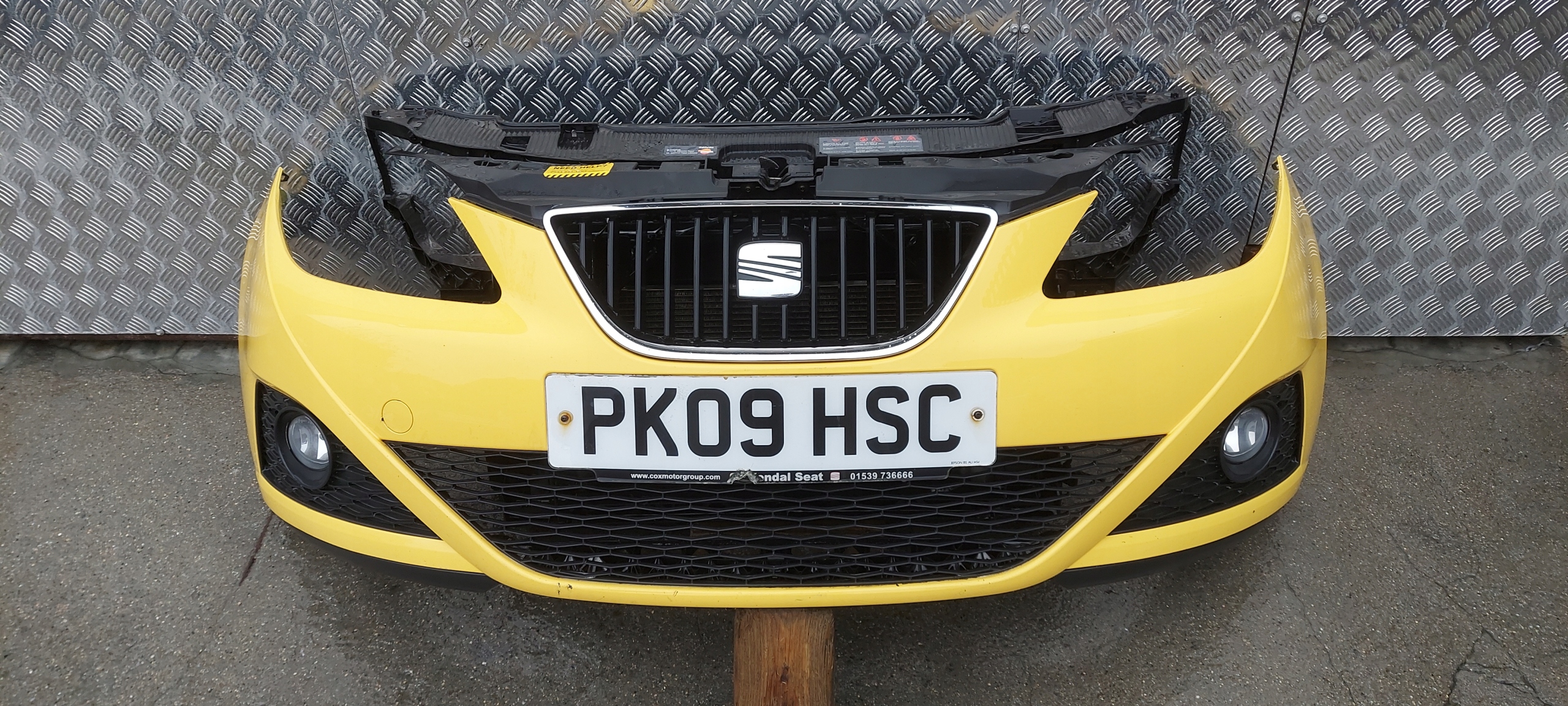 bumper front SEAT IBIZA IV 6J 08-12 LAK: LS1A