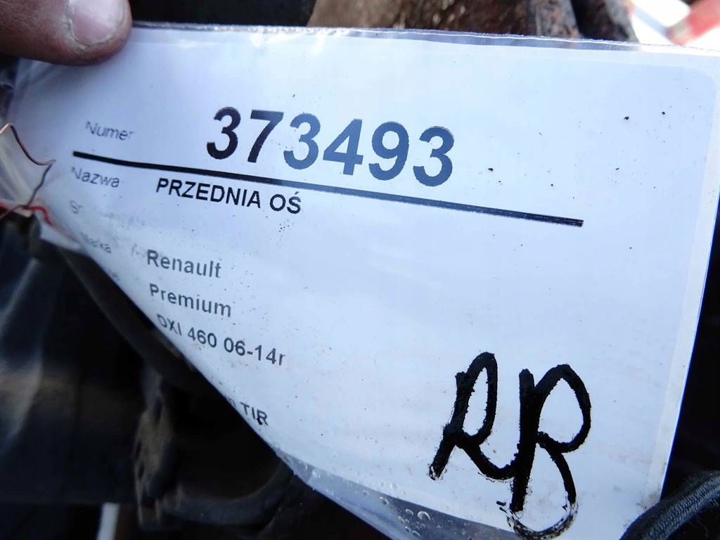 OŚ PRZÓD RENAULT TRUCKS PREMIUM 2 Van (minibus) KM ZAWIESZENIE PRZEDNIA Wersja Europejska