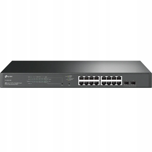 Switch TP-Link SG2218P Smart, 16x GLan s PoE+, 2x Sfp, 150W, Omada Sdn