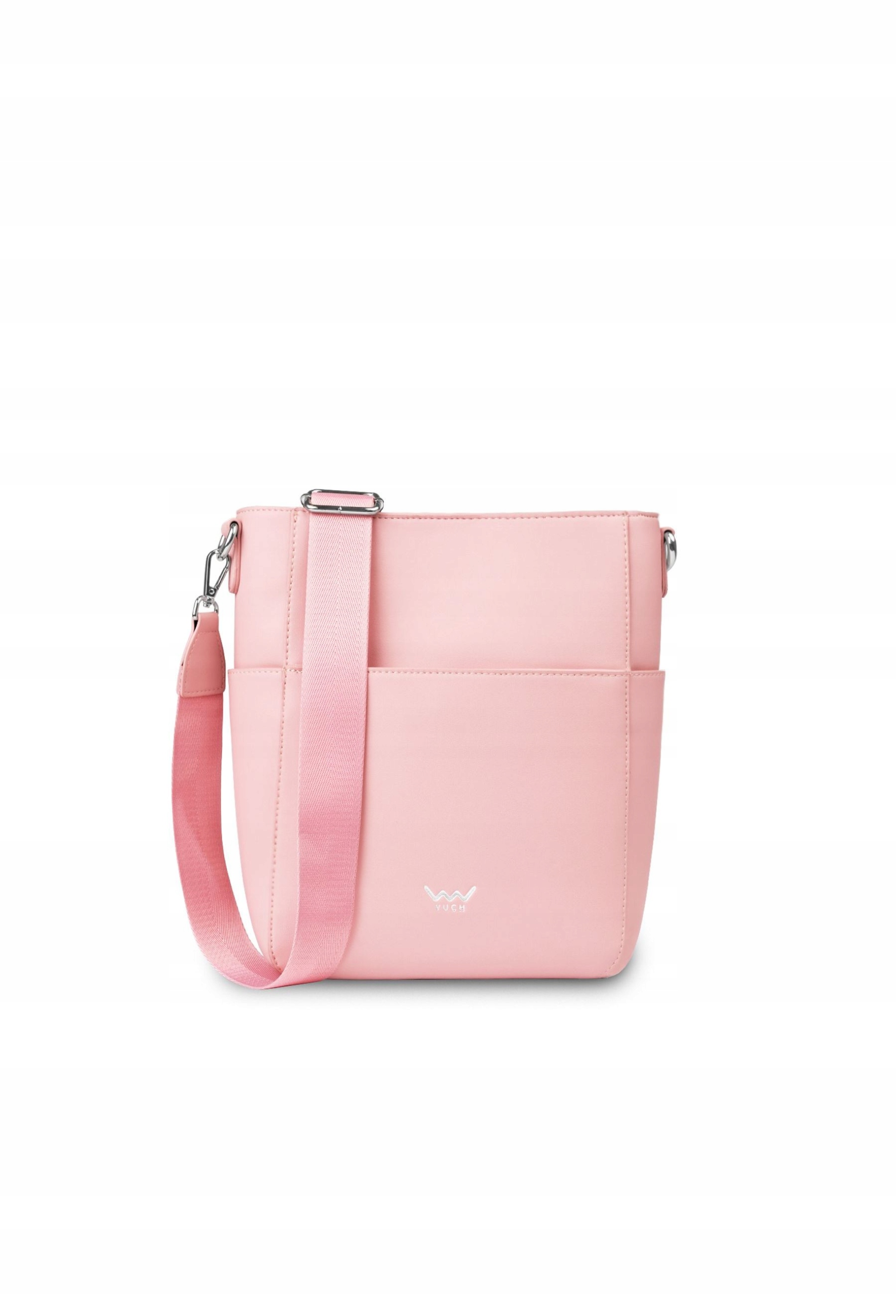 Dámská crossbody kabelka Vuch Eldrin růžová koženka 28 cm