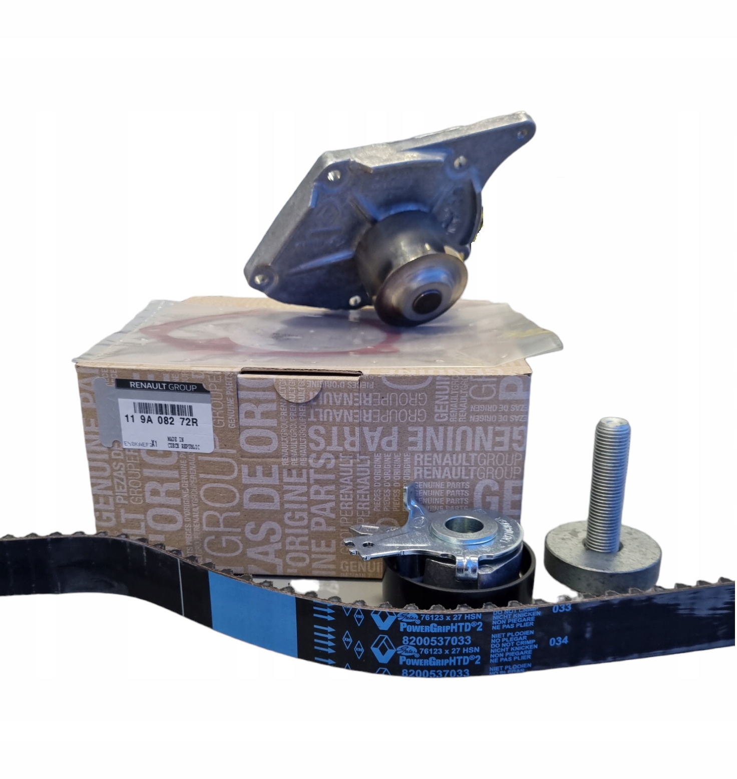 119A08272R - Комплект ГРМ з водяним насосом 1.5 dCi Renault Nissan