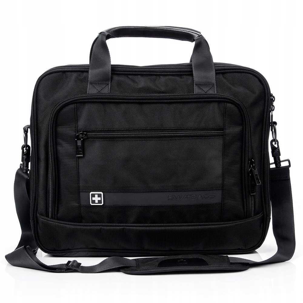 Taška na notebook, notebook, popruh na rameno, voděodolná, SwissBag Lausanne 17"