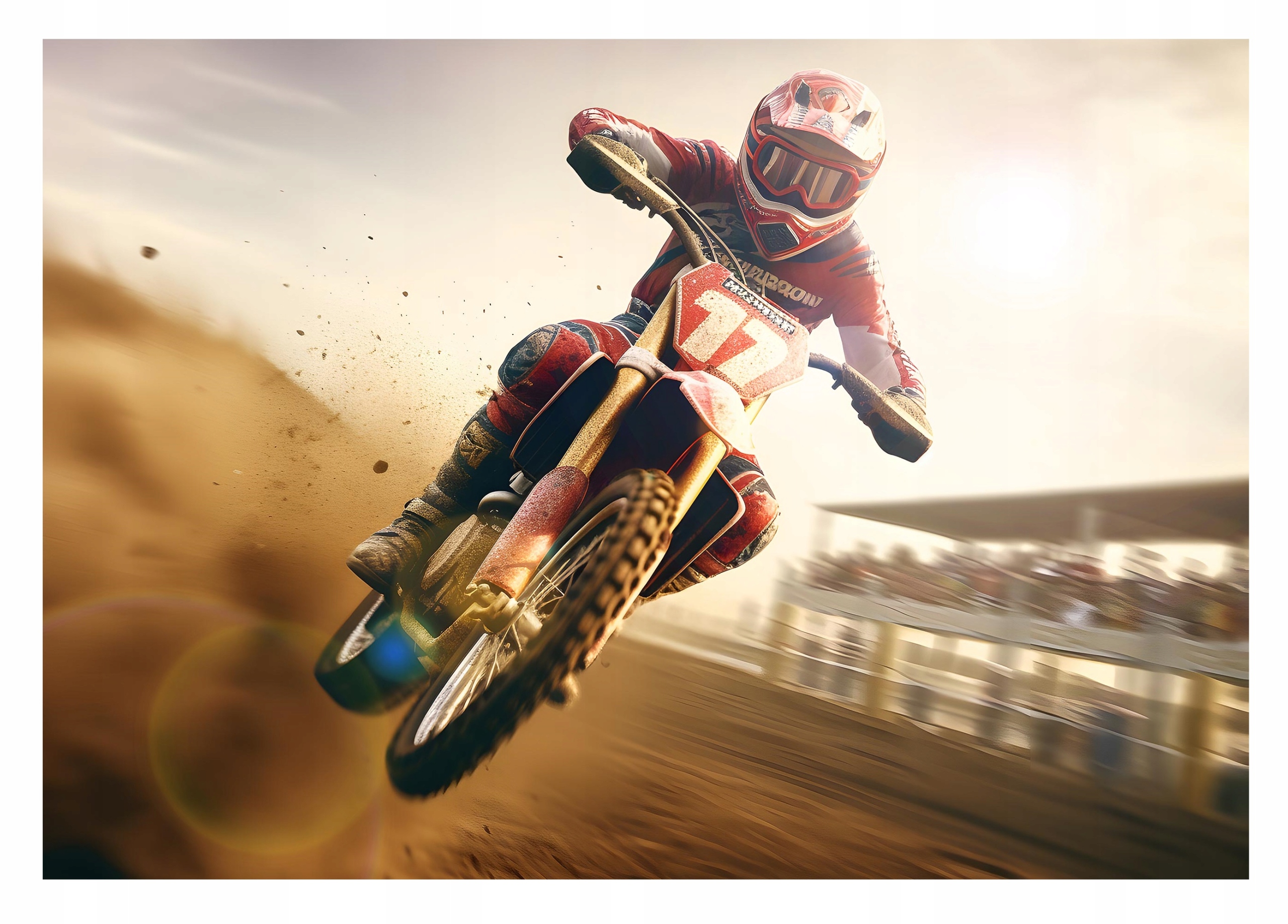 Fototapeta Motor Cross Motocykl Mládež Pro Chlapce Hráče 368x254