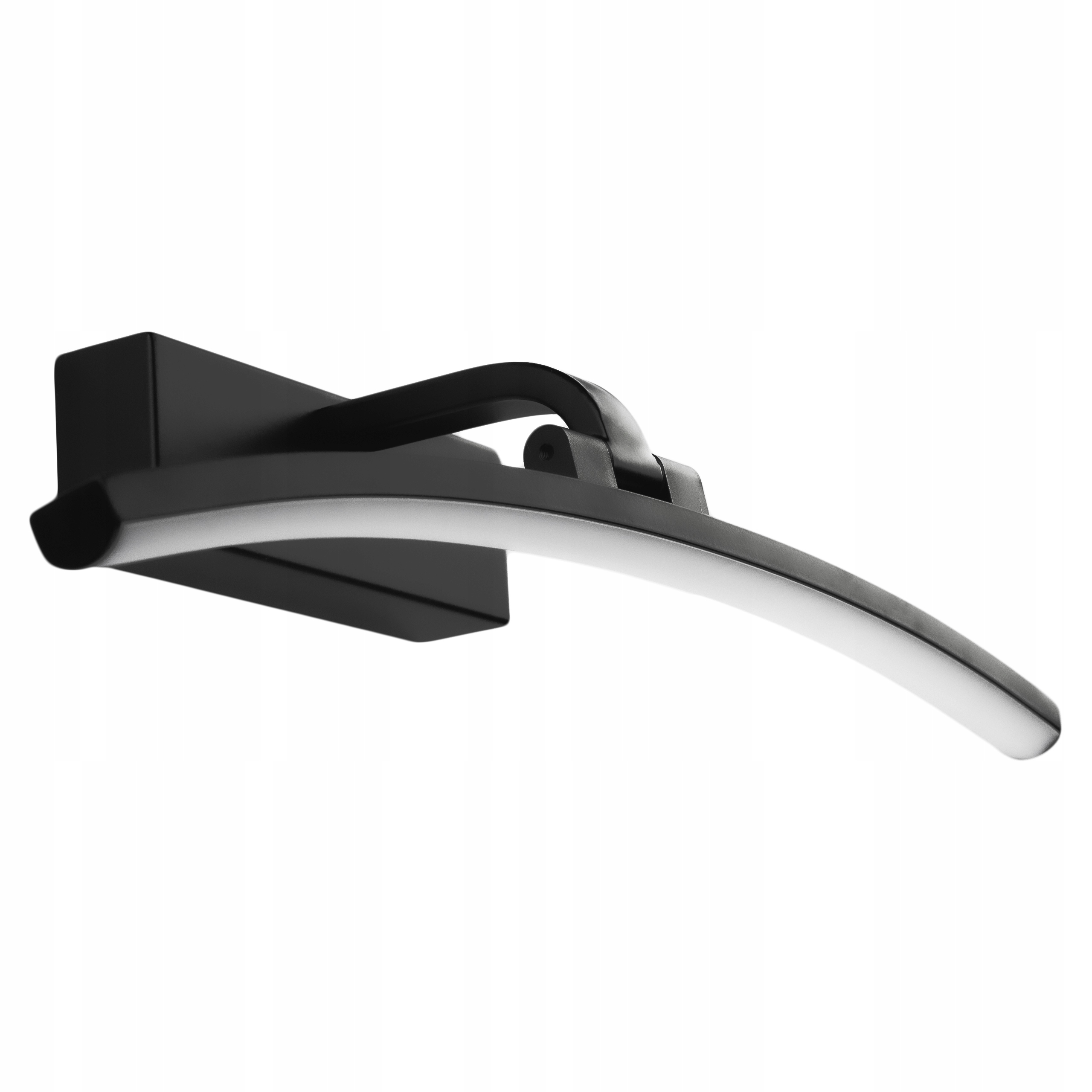 Kinkiet Led łazienkowy nad lustro Okrągły Wygięty