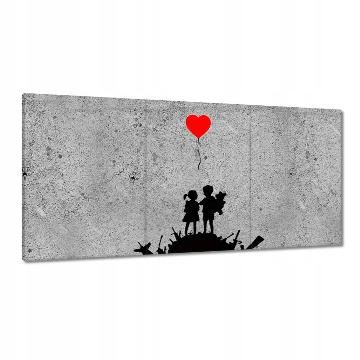 Obrazy 180x90 Deti na nákup zbraní