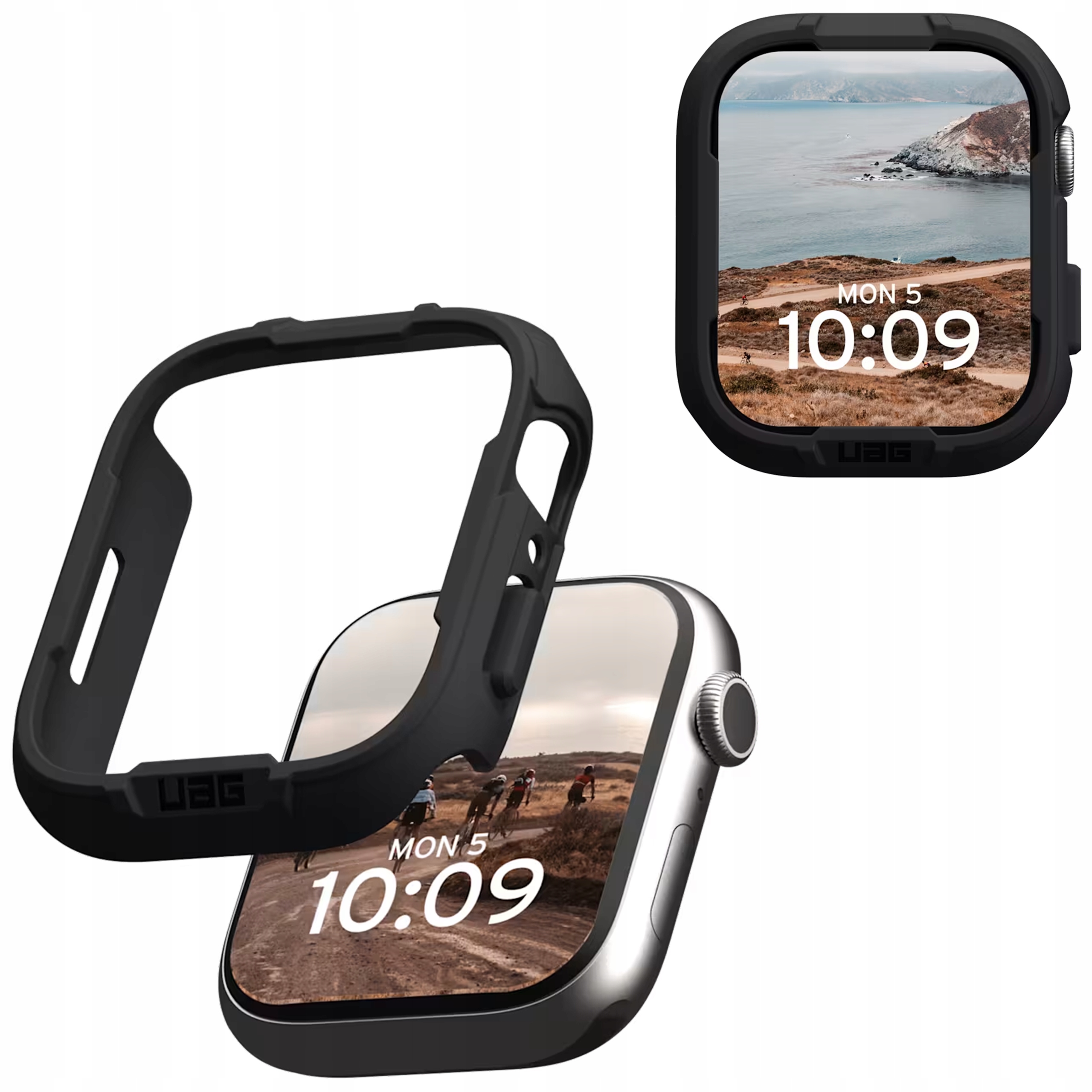 Uag Scout Case Etui Pancerne do Apple Watch 9 8 7 45mm Obudowa Cover