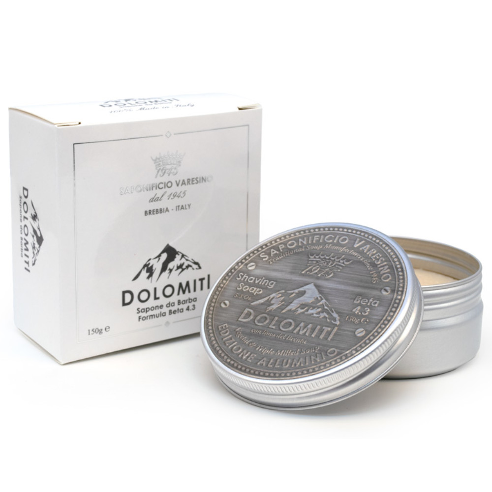 Mýdlo na holení v kelímku Saponificio Varesino Dolomiti 150 g