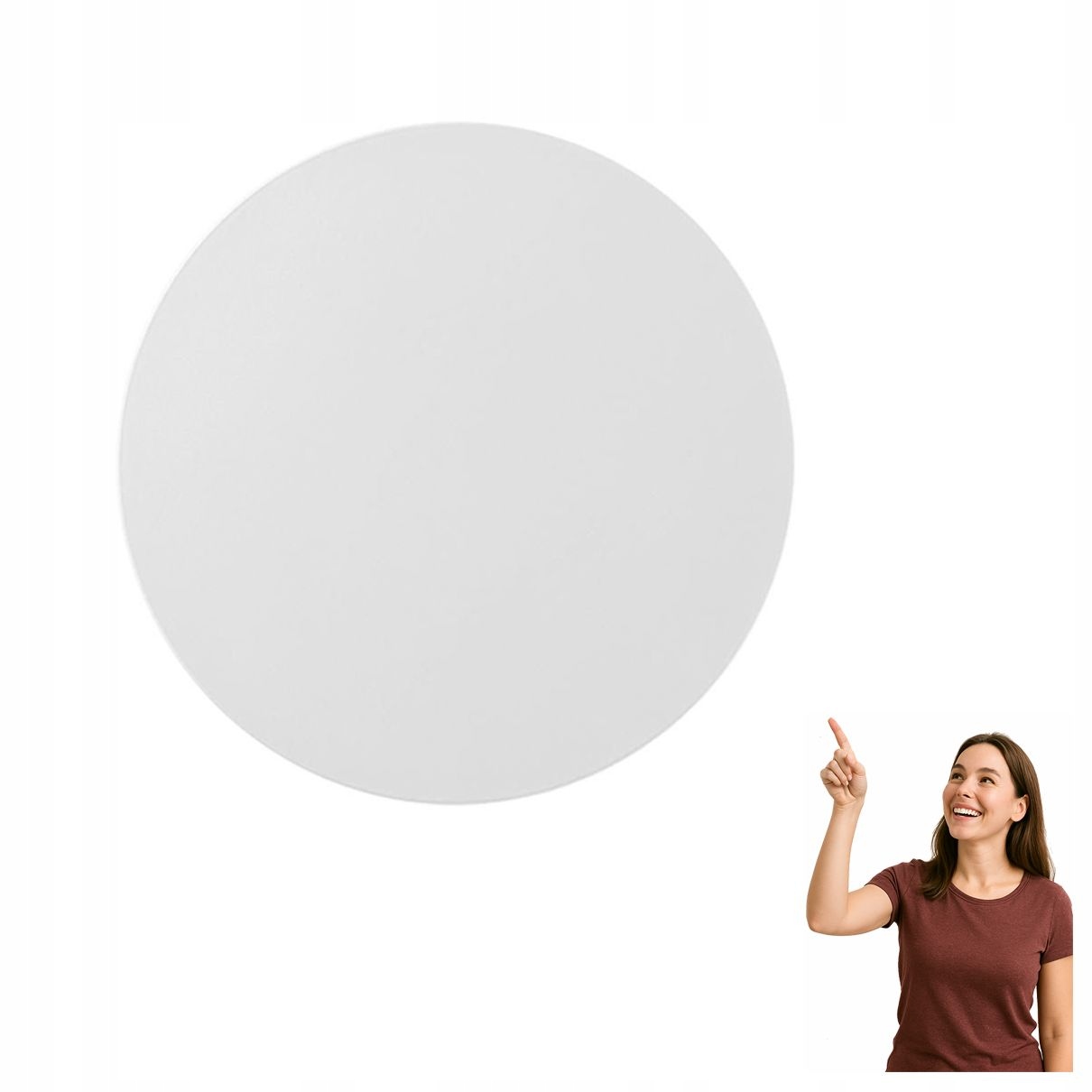 Nástenné svietidlo Luna White New 300 6010 Tk Lighting
