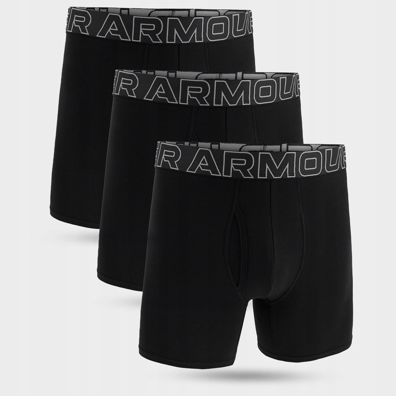 Under Armour Boxerky M Ua Perf Cotton 6in-BLK černá