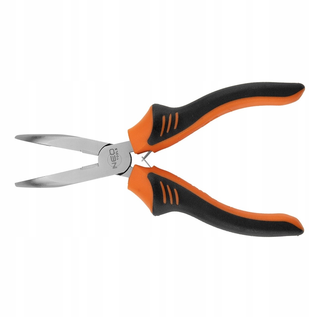 

Szczypce wydłużone wygięte 180mm Neo
