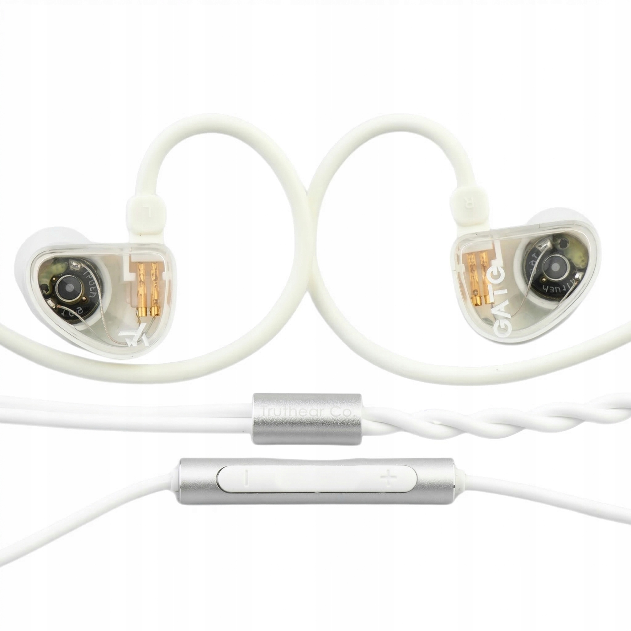 Truthear GATE In-ear Monitor Dokanałowe Mikrofon Biały