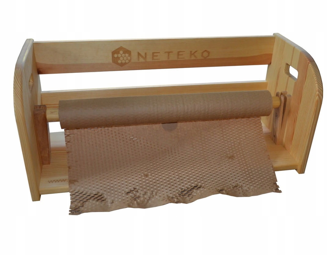 Ekologiczny papier nacinany Siatka 3D 40cm*25mb Długość 25 m