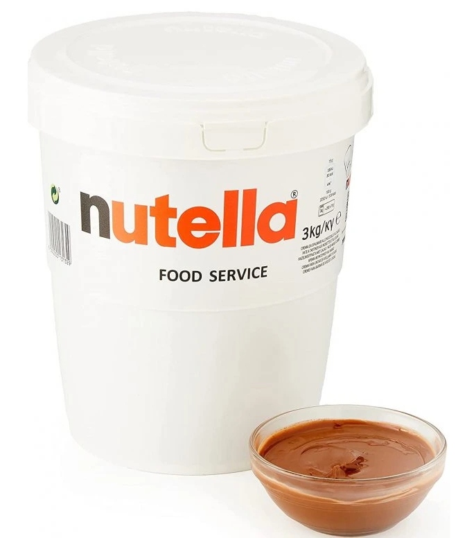 Nutella XXL Krem Czekoladowy Ferrero Nutella oryginalna 3kg