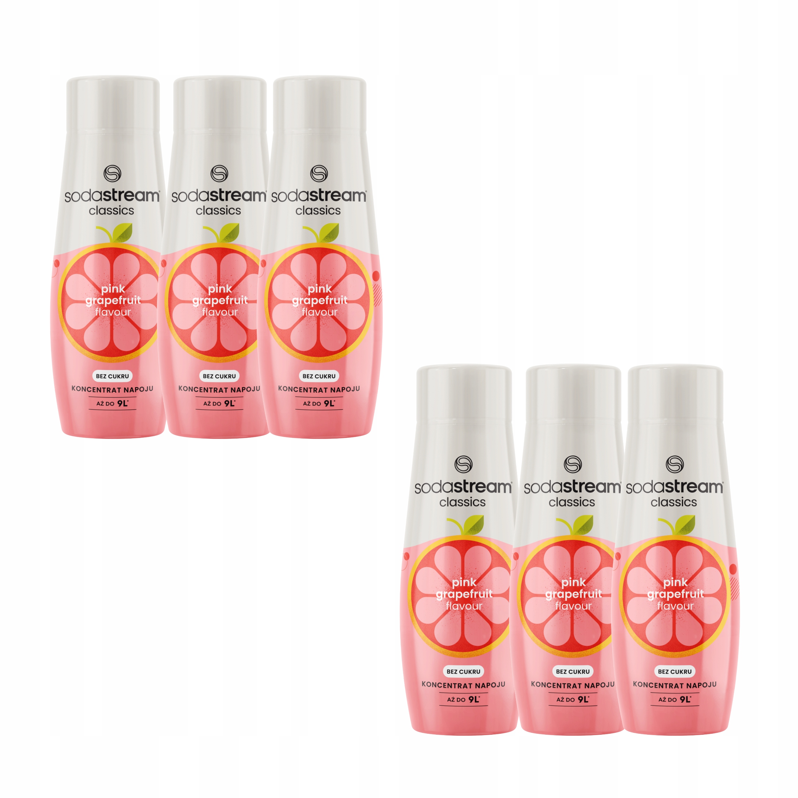 Sodastream Grapefruit Grejpfrut Zero koncentrát Sirup do saturátoru 440 ml