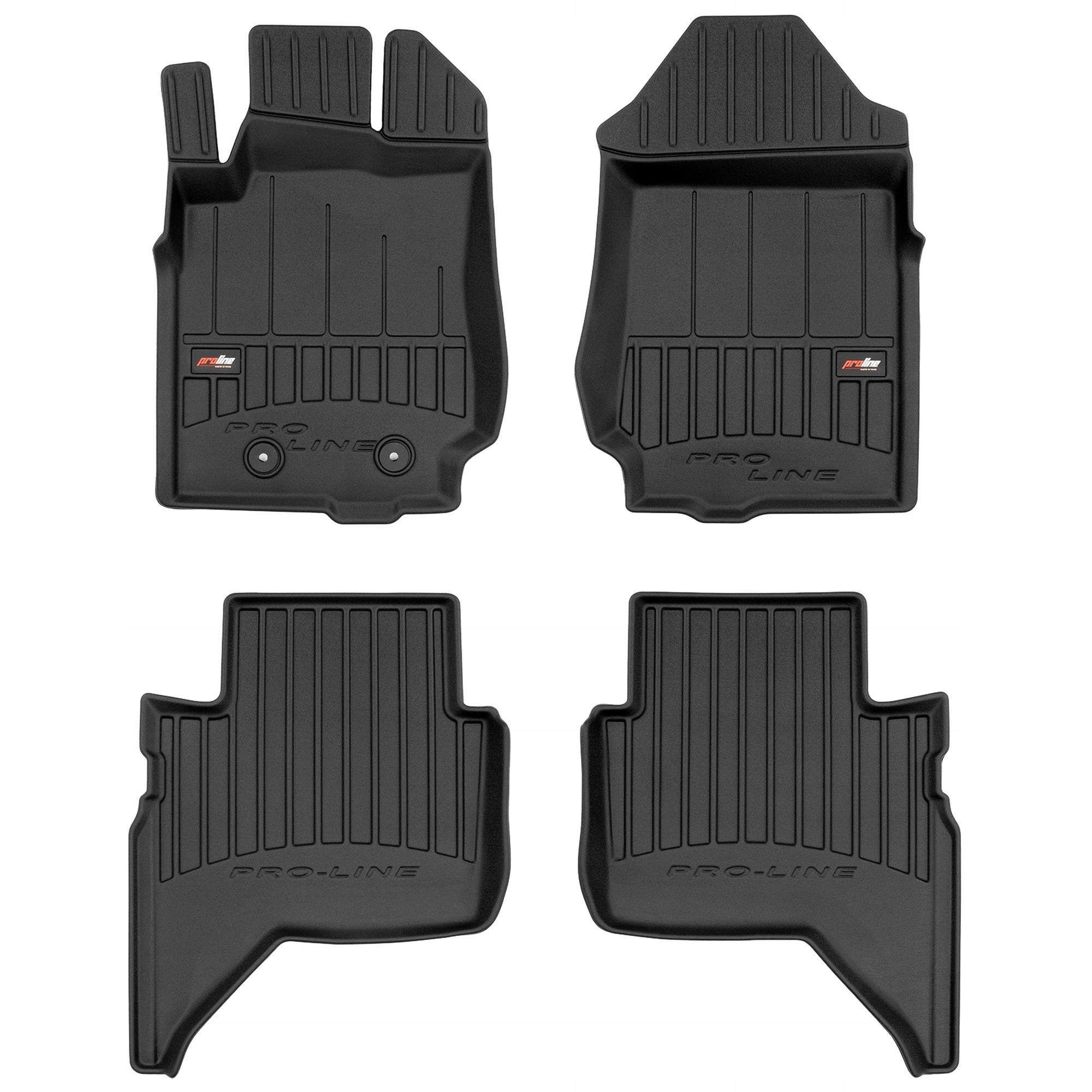 Koberce do auta Pro-Line Ford Ranger V 2015-2022 po facelifte pickup, v