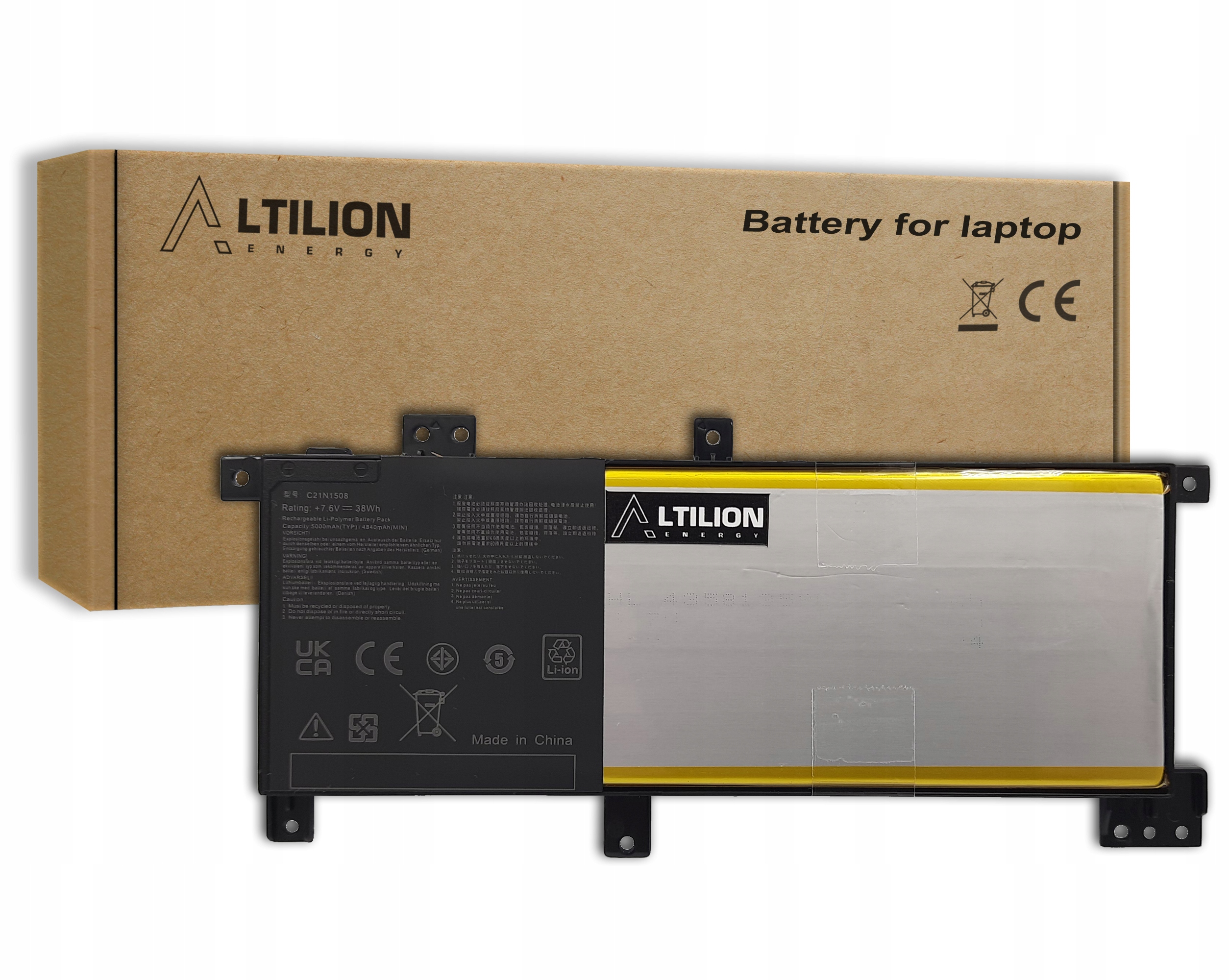 Baterie Altilion Energy C21N1508 je kompatibilní s Asusem