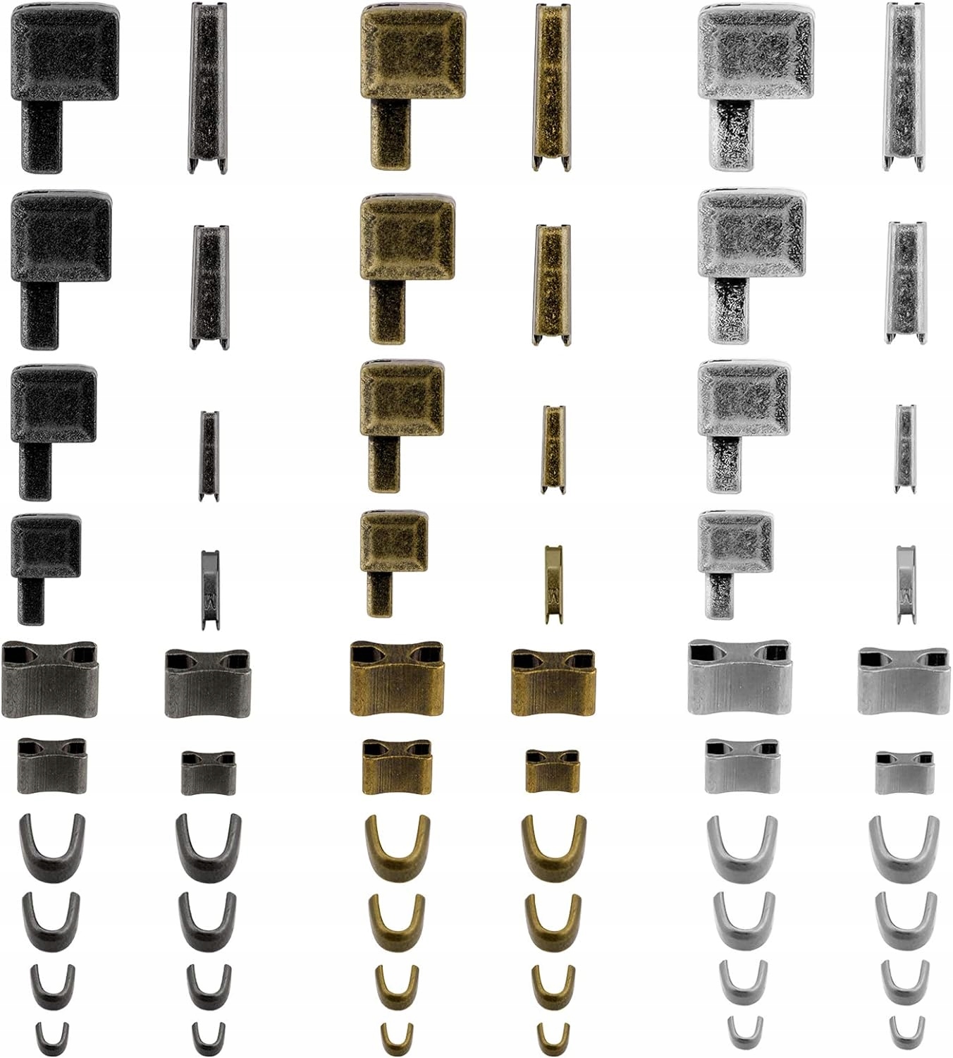 60X Kovový Zip Opravná Sada Na Zipy
