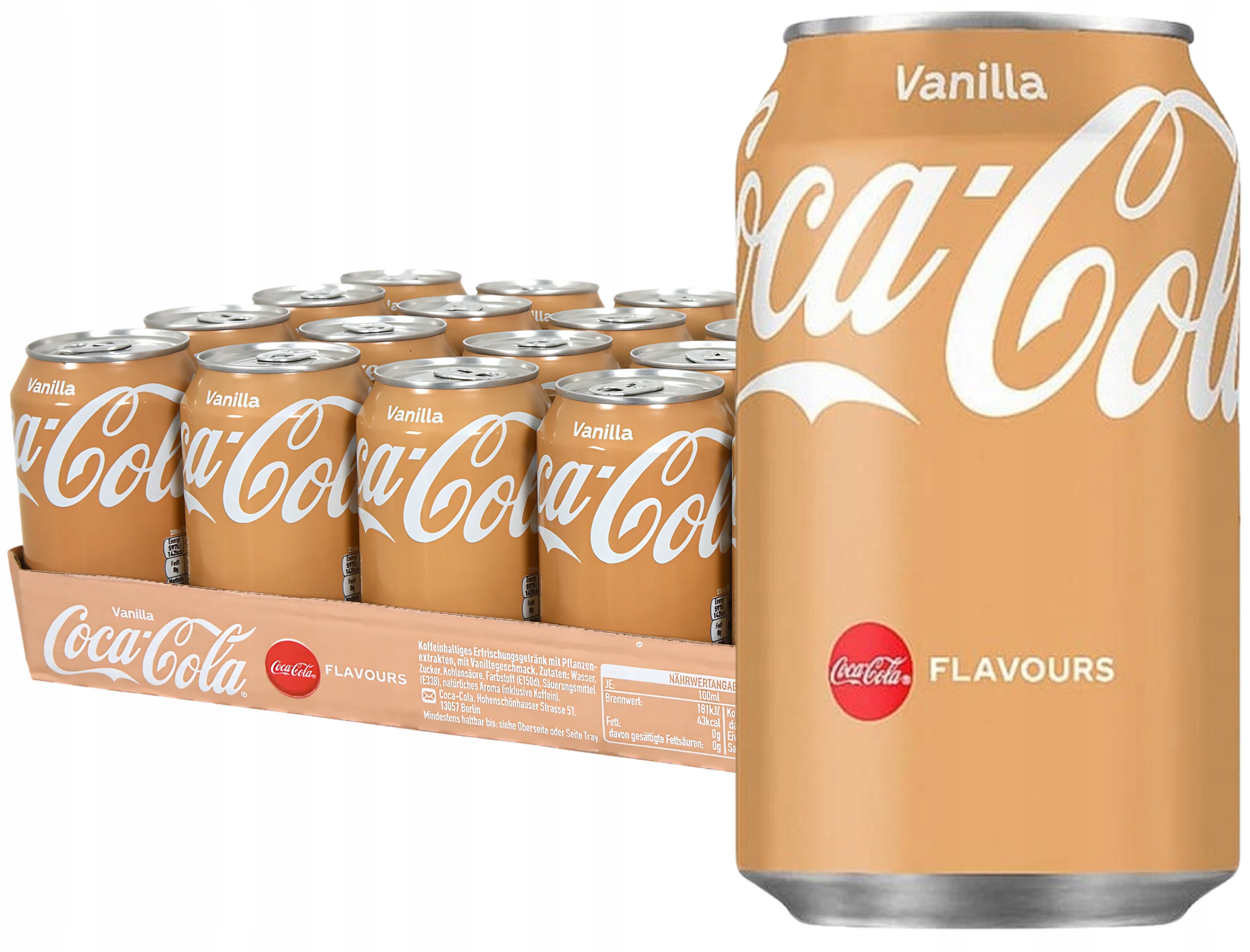 Levně Coca-Cola vanilla De 24×330ml