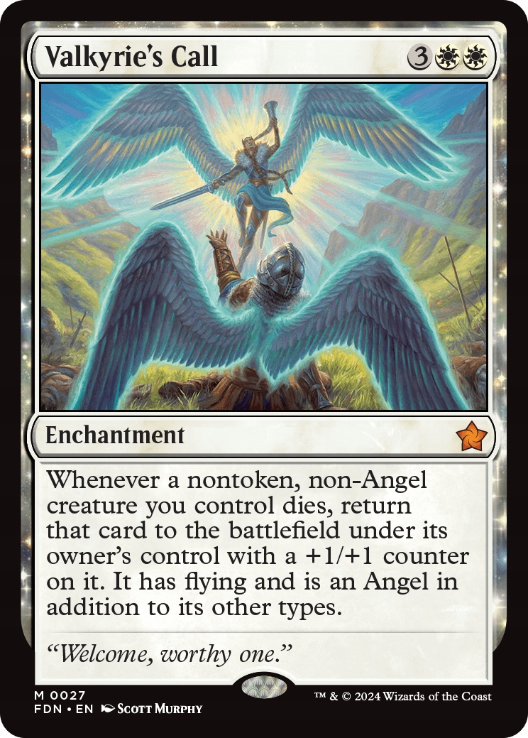 Mtg Valkyrie's Call (mr)