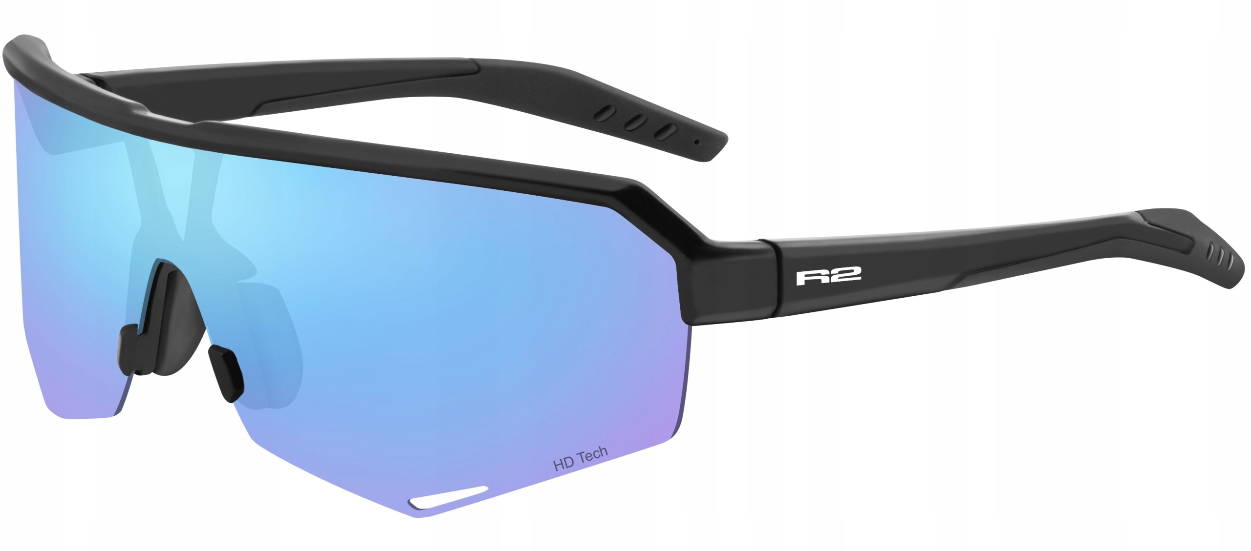 Sportovní brýle R2 Fluke UV400 Grilamid TR90 kat. S3 zrcadlové Hd