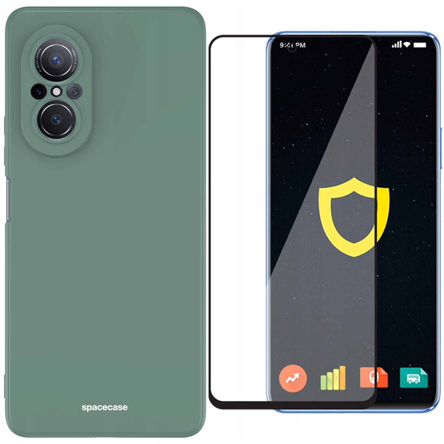 

Etui Matowe Spacecase Do Huawei Nova 9 Se Szkło