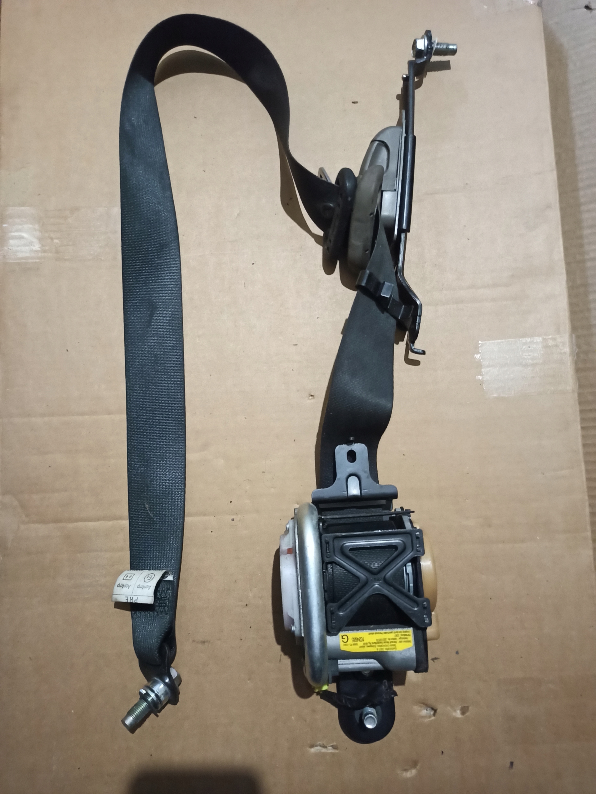 OPEL ASTRA H GURTEN SICHERHEITS SITZ HINTEN 603843400