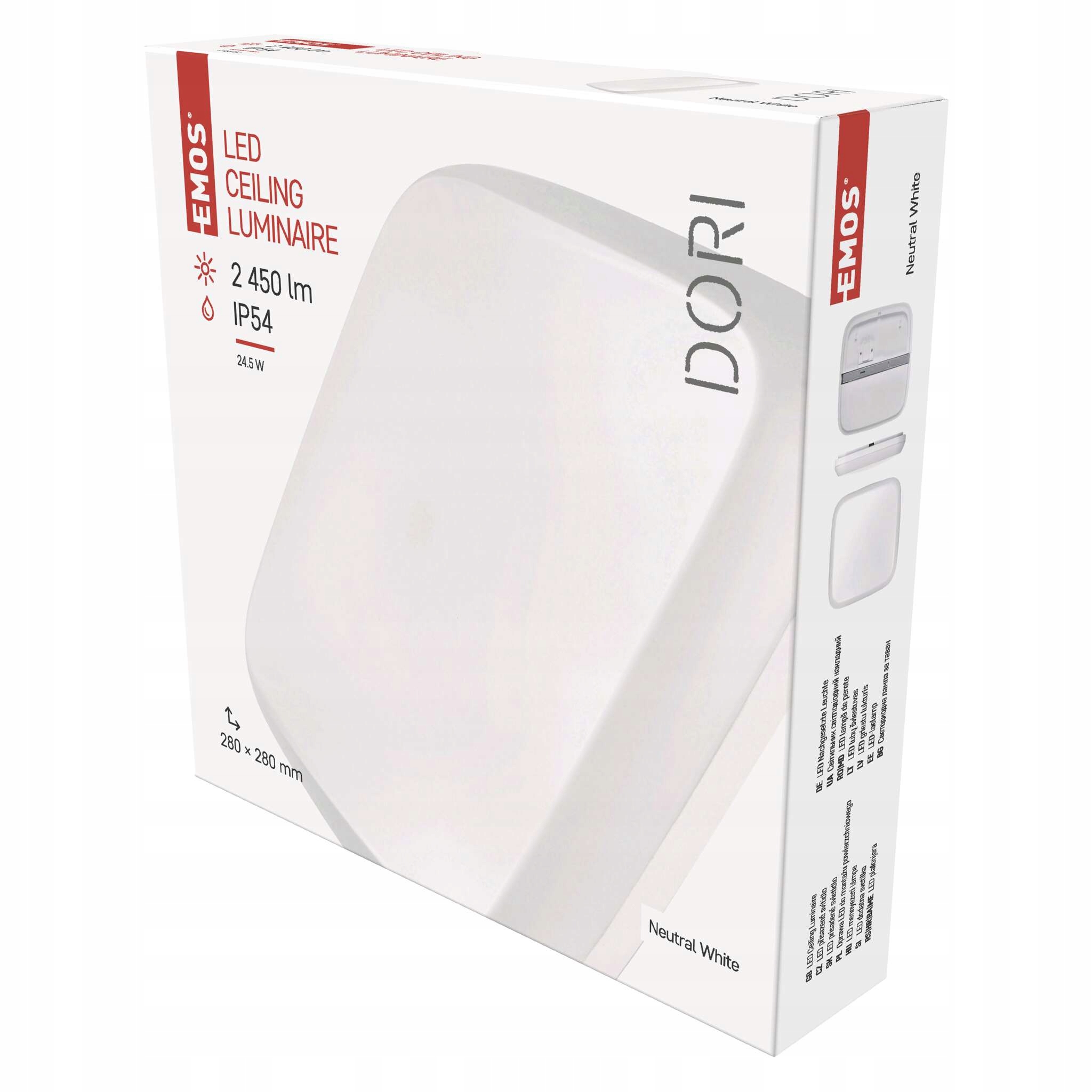 Emos Dori Led stropní svítidlo 24,5 W, 4000 K, IP54