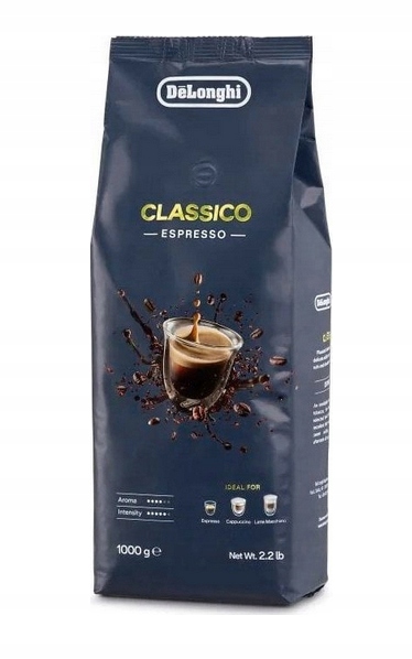 Kawa ziarnista De'Longhi Classico Espresso Arabica i Robusta, 1 kg
