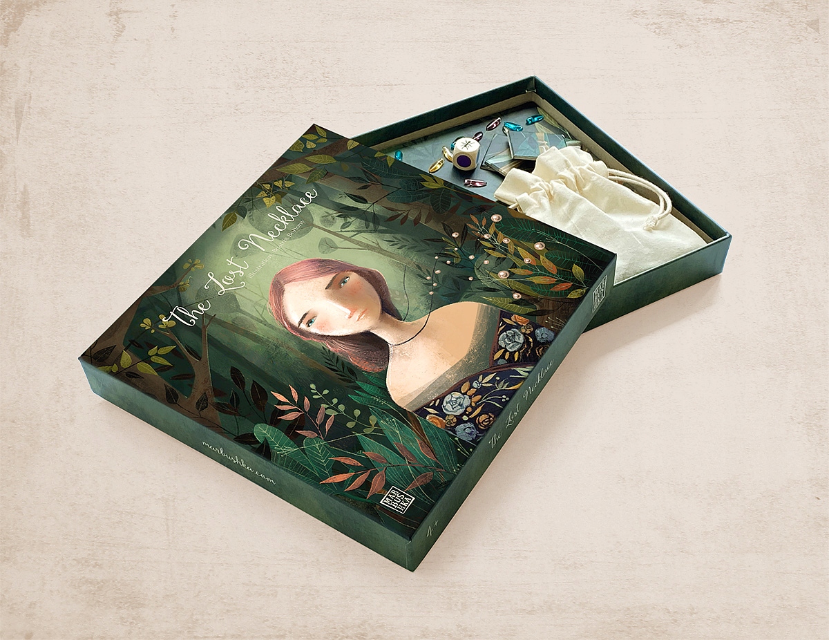 Marbushka Společenská hra Ztracený náhrdelník