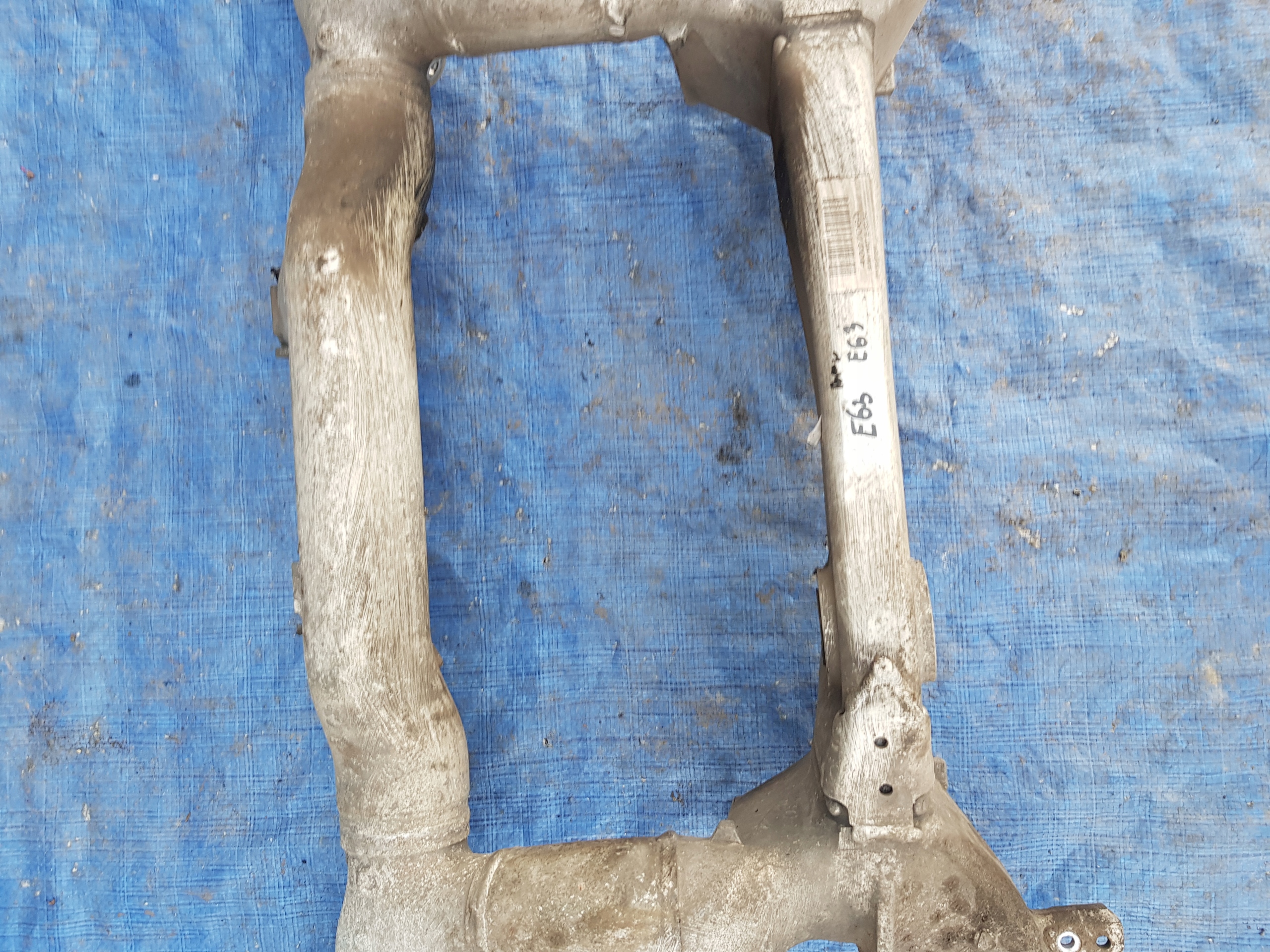 axle beam rear part BMW E63 E64 sider subframe axle beam 4027064