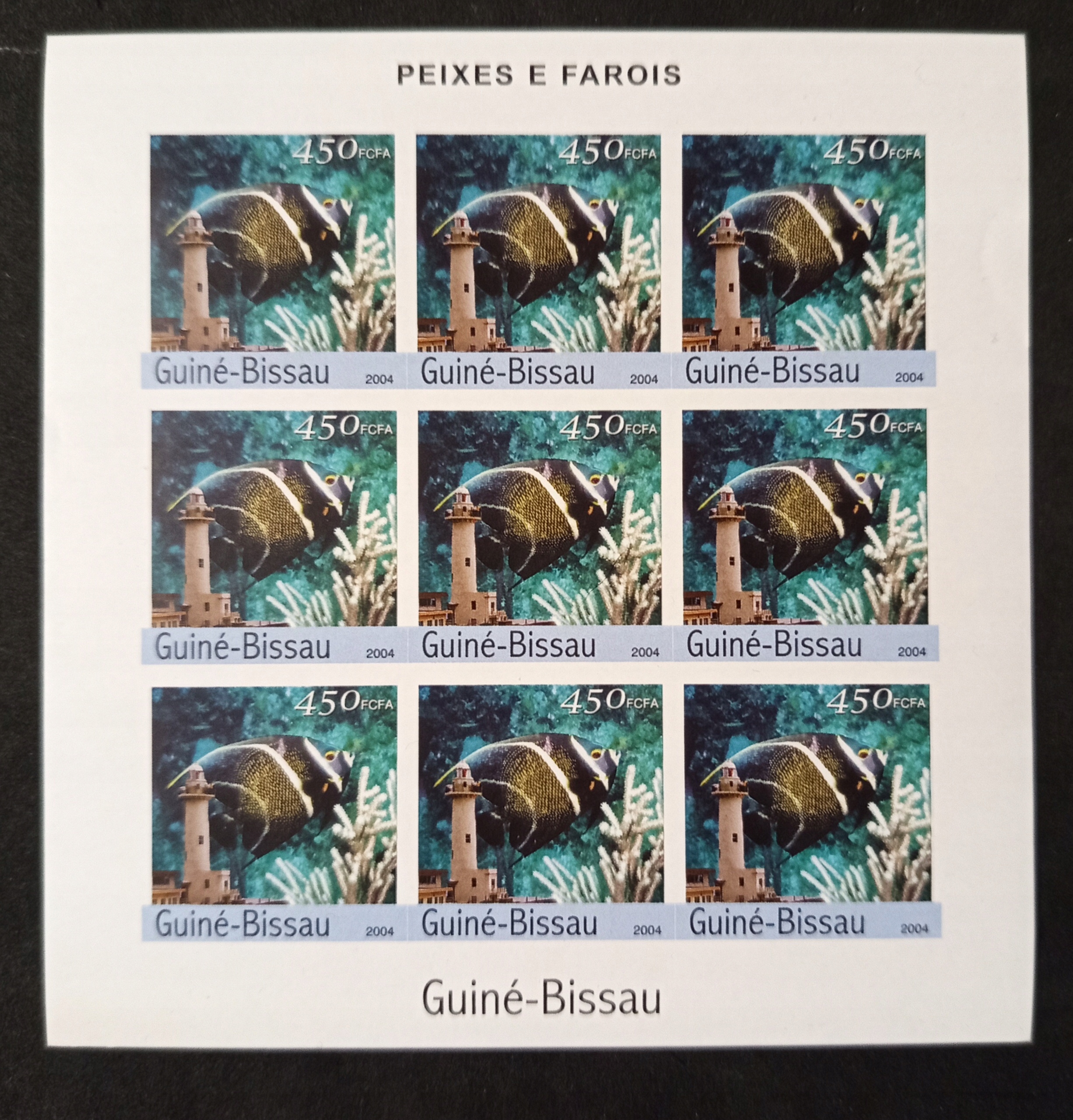 Ryby R633 Guine Bissau czyste.