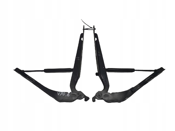 VOLVO V70 2 II 00-07 ZAWIASY SIŁOWNIKI MASKI POKRYWY SILNIKA KOMPLET