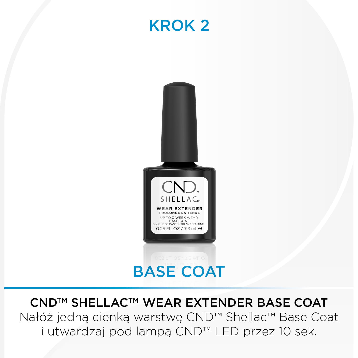 CND Shellac Duraforce Top Coat 15 ml Pojemność 7.3 ml