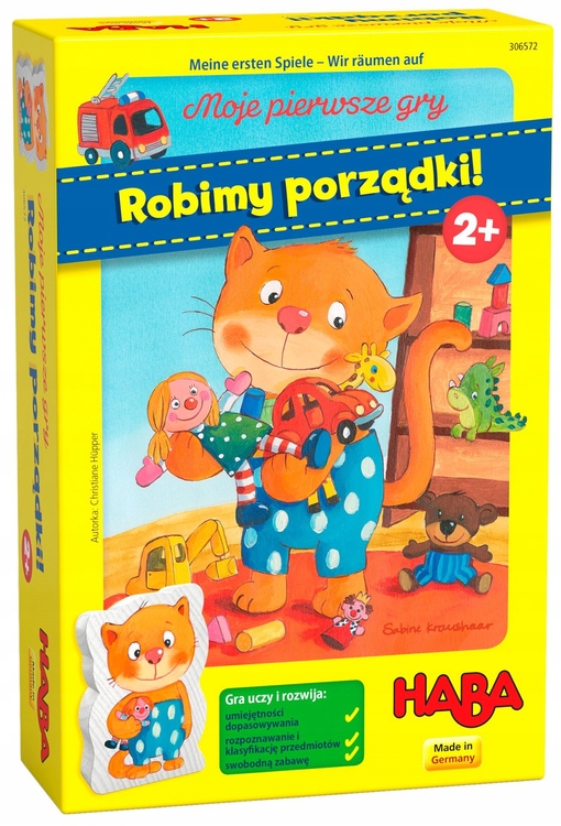 HABA Moje Pierwsze Gry ROBIMY PORZĄDKI 306572
