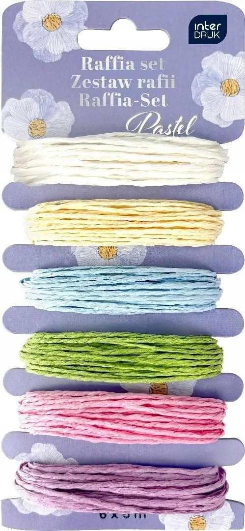 ZESTAW RAFII 6X5M PASTEL Interdruk