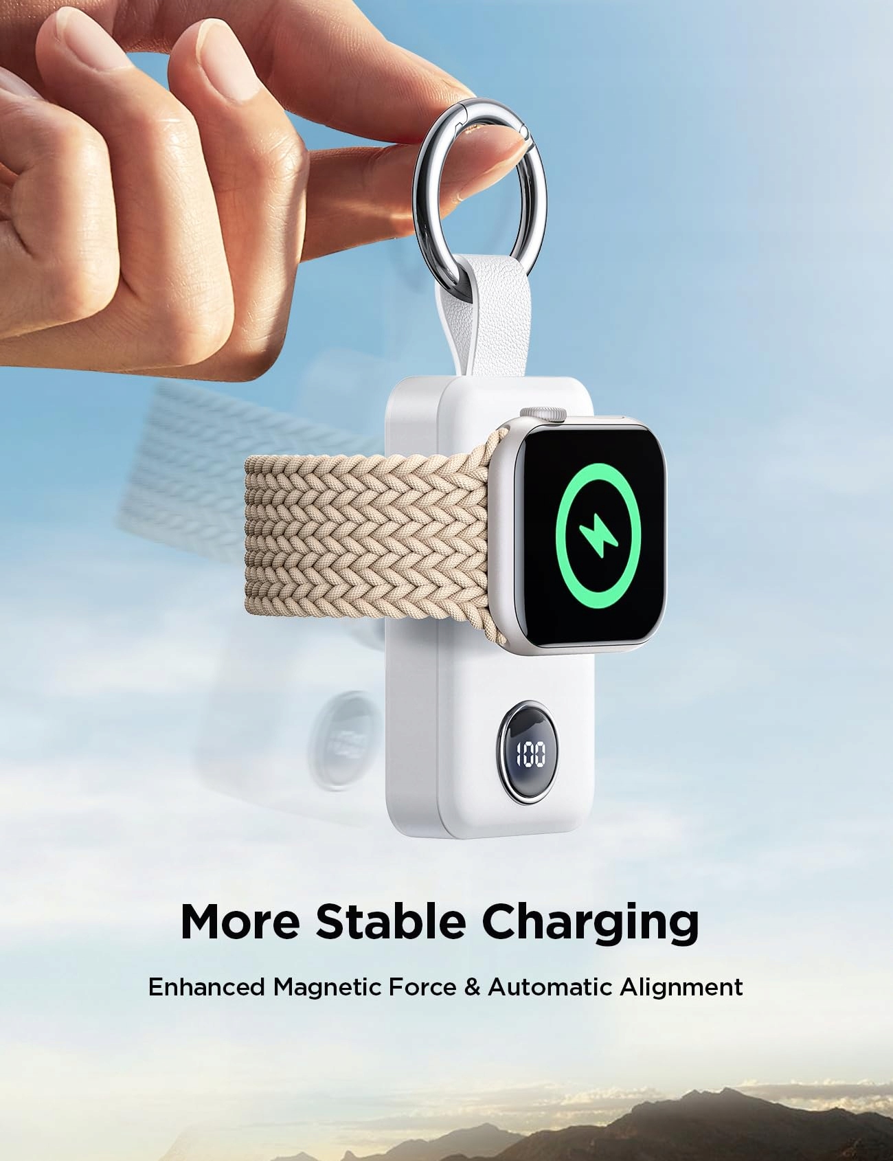 JOYROOM Bezprzewodowa ładowarka 2000 mAh do Apple Watch Series — miniatura 3