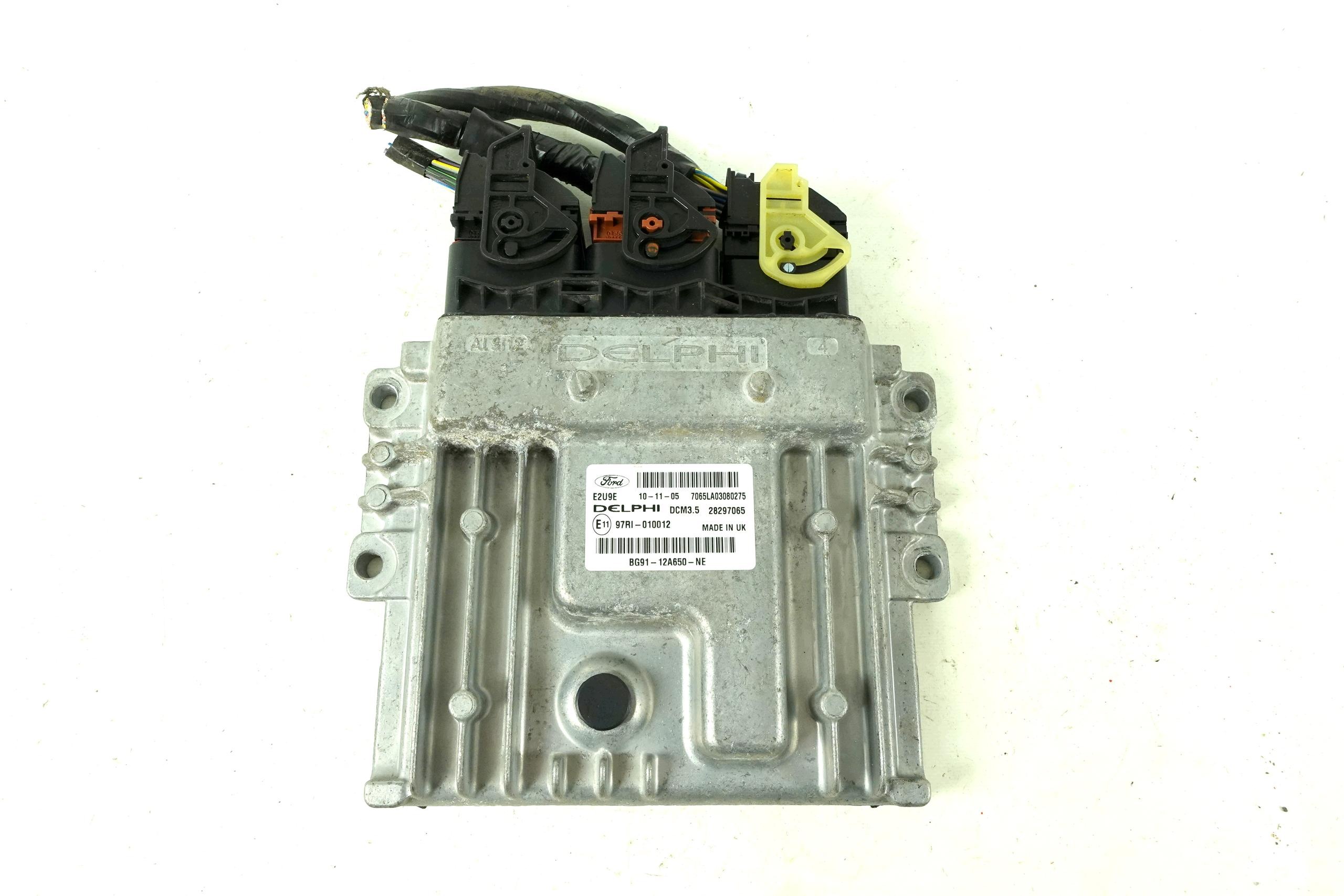 computer control unit of the engine FORD S-MAX LIFT 2.0 TDCI BG91-12A650-NE 28297065
