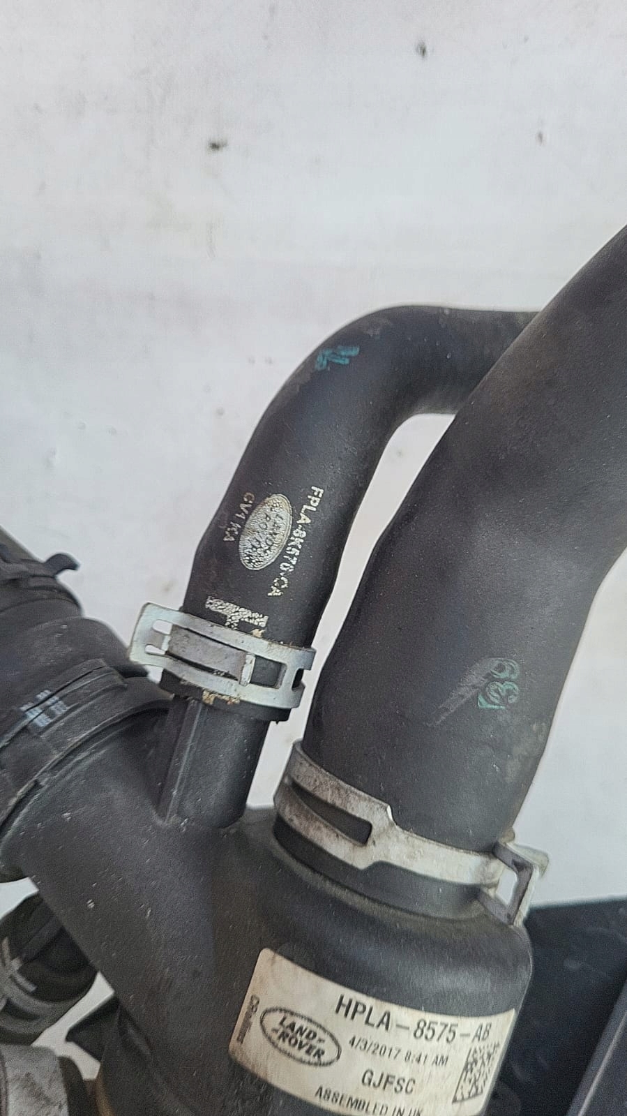 RANGE ROVER SPORT II L494 supplementary water pump HPLA-8575-AB