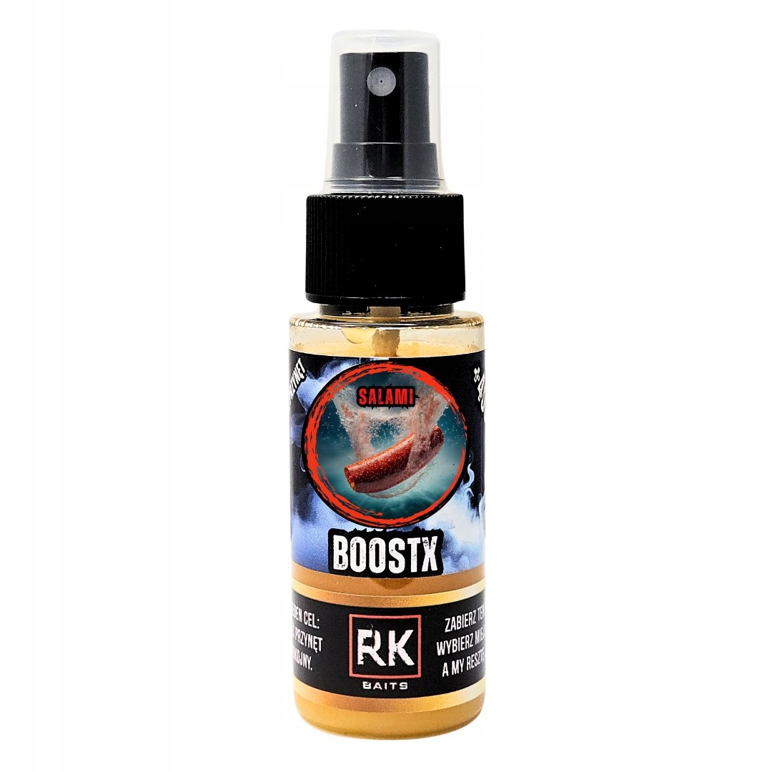 Spray do przynęt dopalacz BoostX Rk Baits Salami 50ml