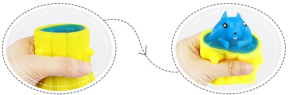 WIEWIÓRKA gniotek ZABAWKA ANTYSTRESOWA FIDGET TOYS Materiał inny