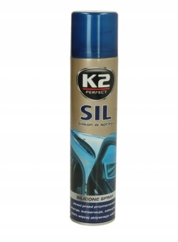 

K2 Sil Silikon W Sprayu Do Uszczelek Gumy 300mL