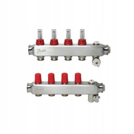 Danfoss 088U0754 rozdeľovač pre podlahu podlahového vykurovania