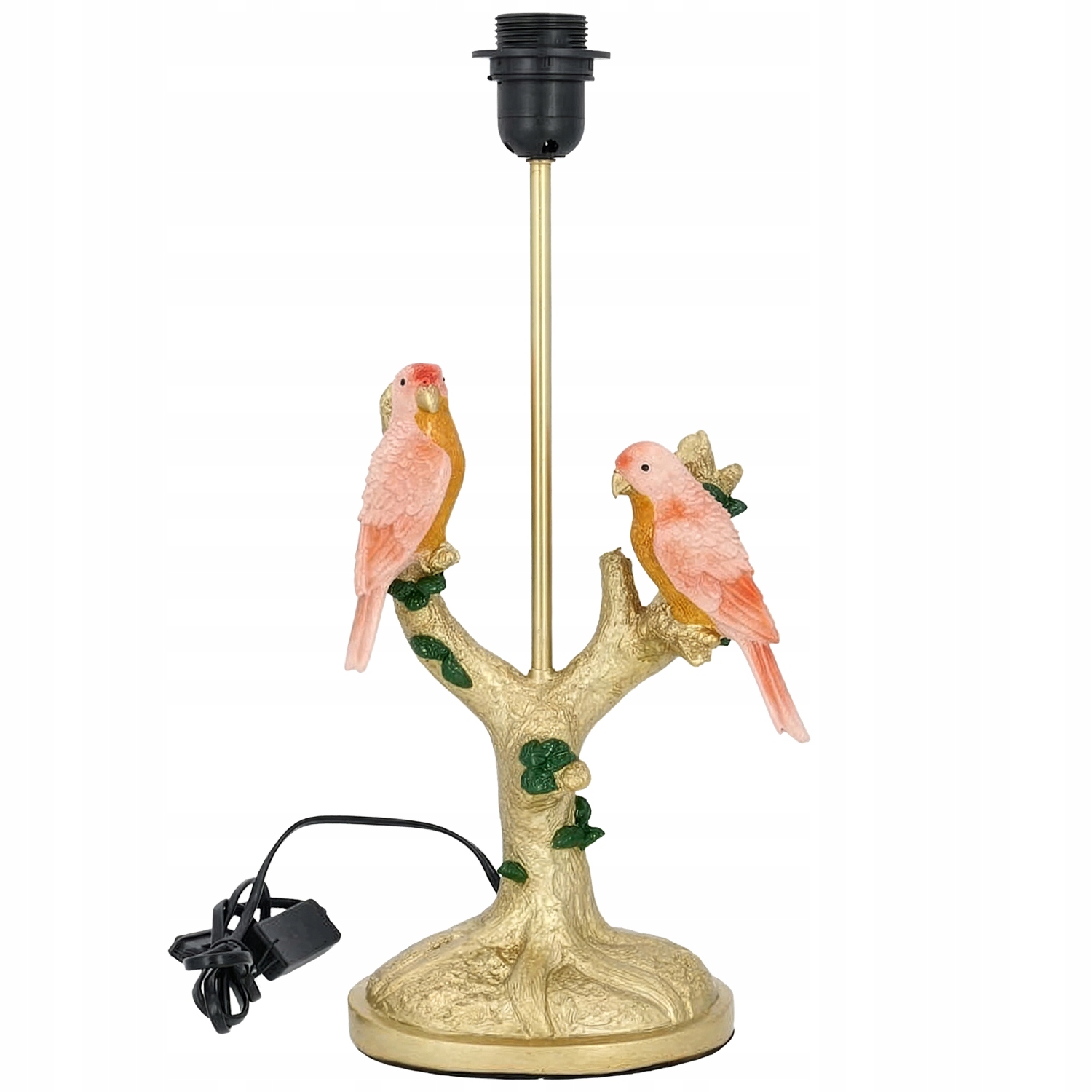 Stolová Lampa Nočná Papagáj Vtáky 44 cm E27 Do Obývacej Izby Glamour