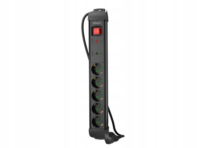 Lanberg Listwa zasilająca 3.0m 5x230 Sc SP1-05F-0300-BK