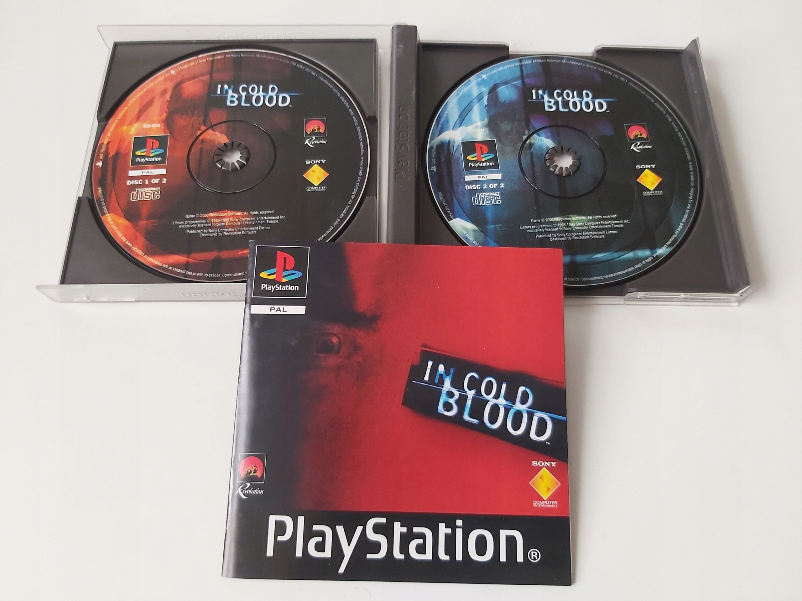 IN COLD BLOOD PSX PS1 ENG Tematyka przygodowe