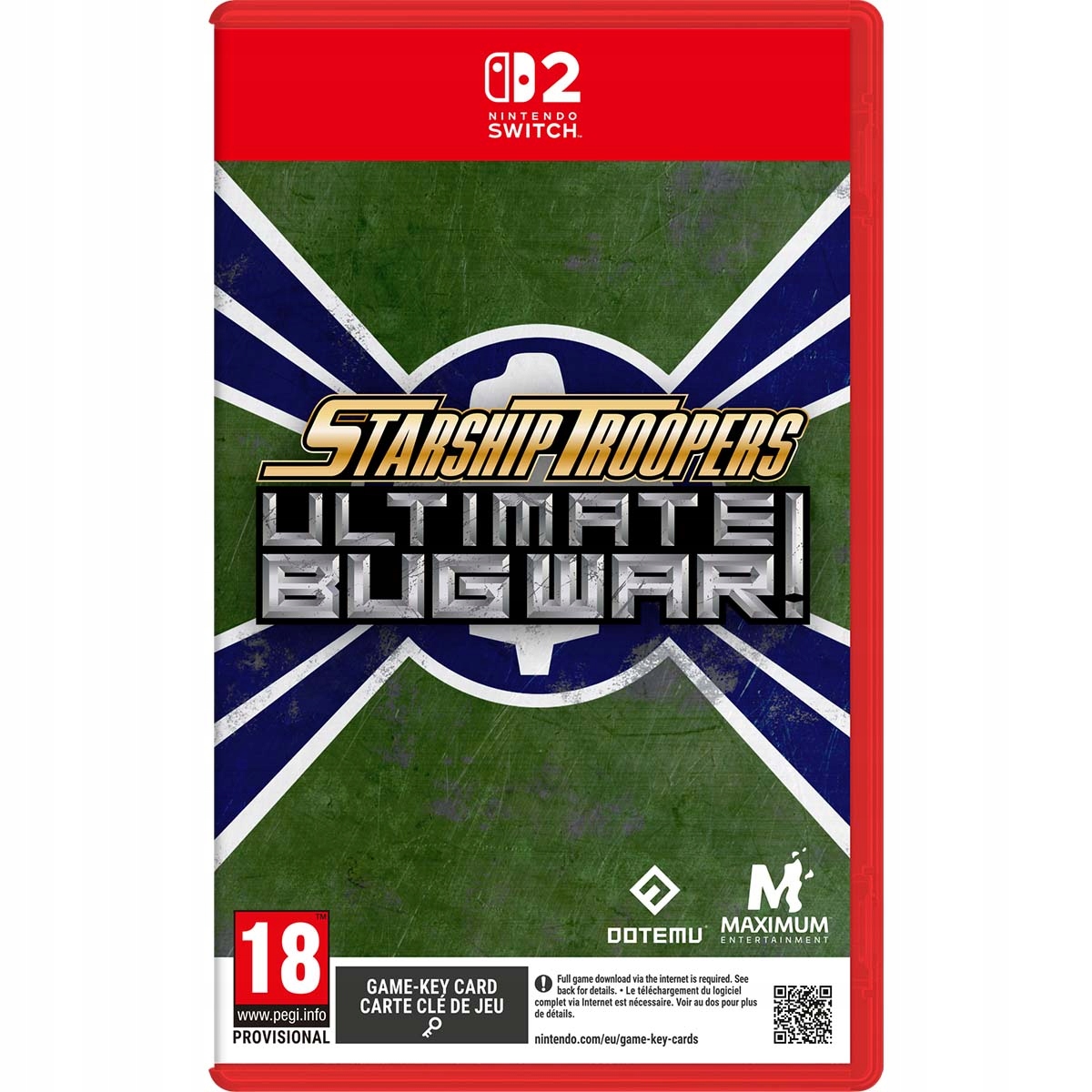 Starship Troopers: Ultimate Bugwar Nintendo Switch 2 pudełkowa
