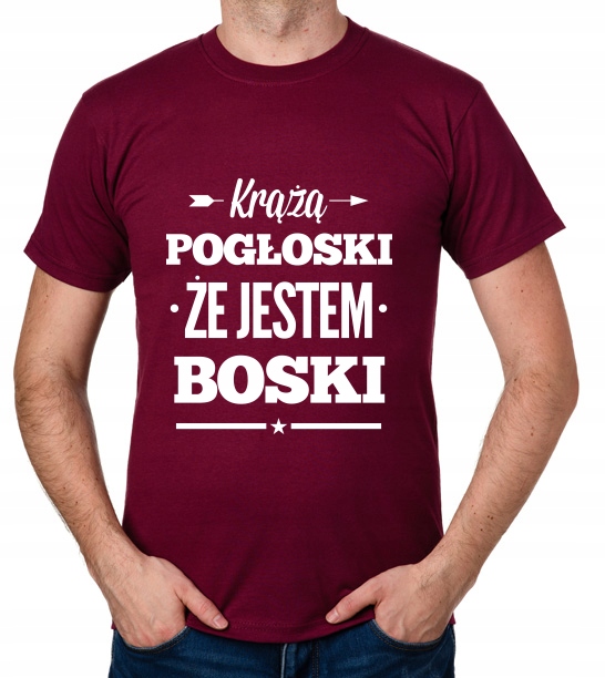 

koszulka Krążą Pogłoski Że Jestem Boski prezent