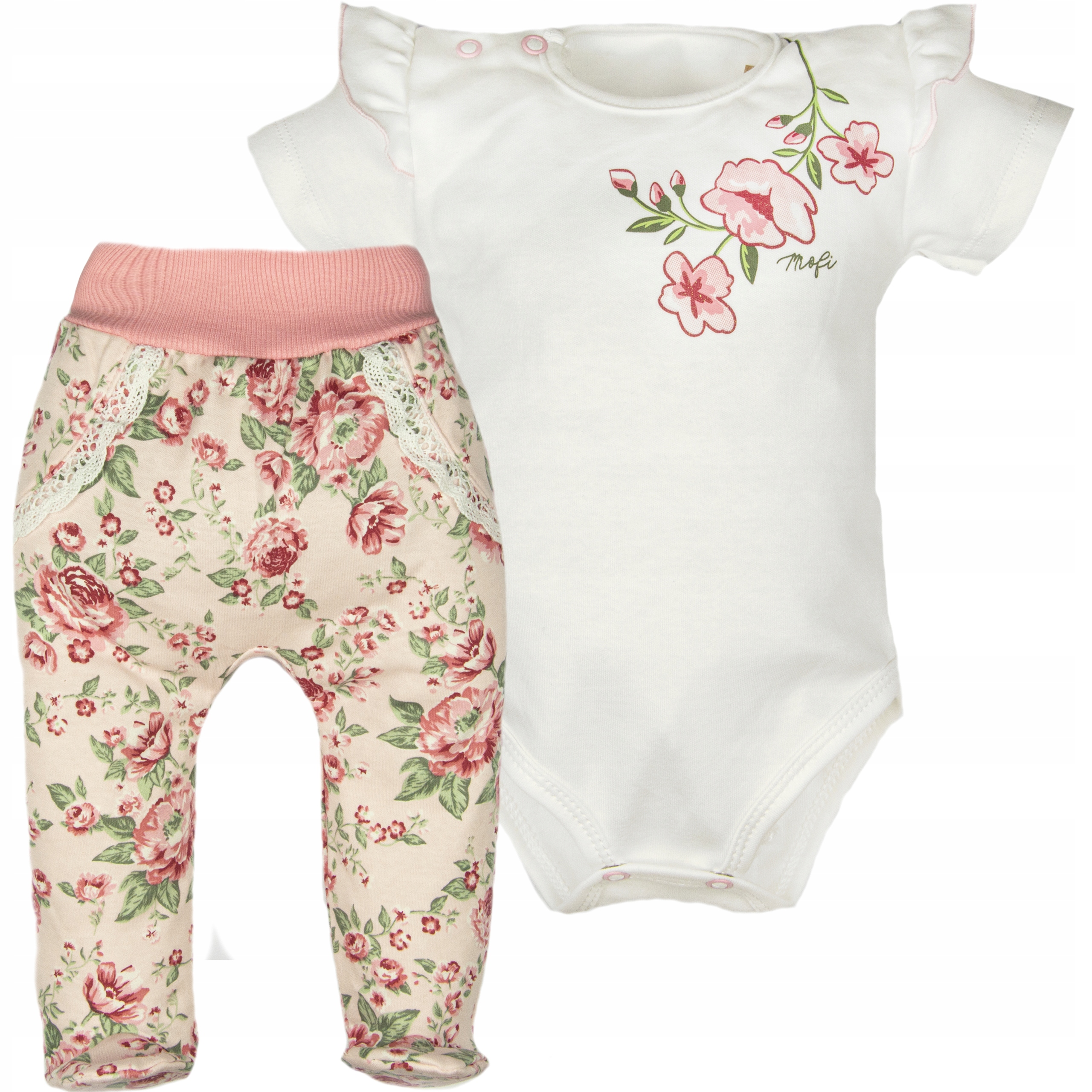 

Komplet Body Długi Rękaw Półśpiochy dziewczynka 74