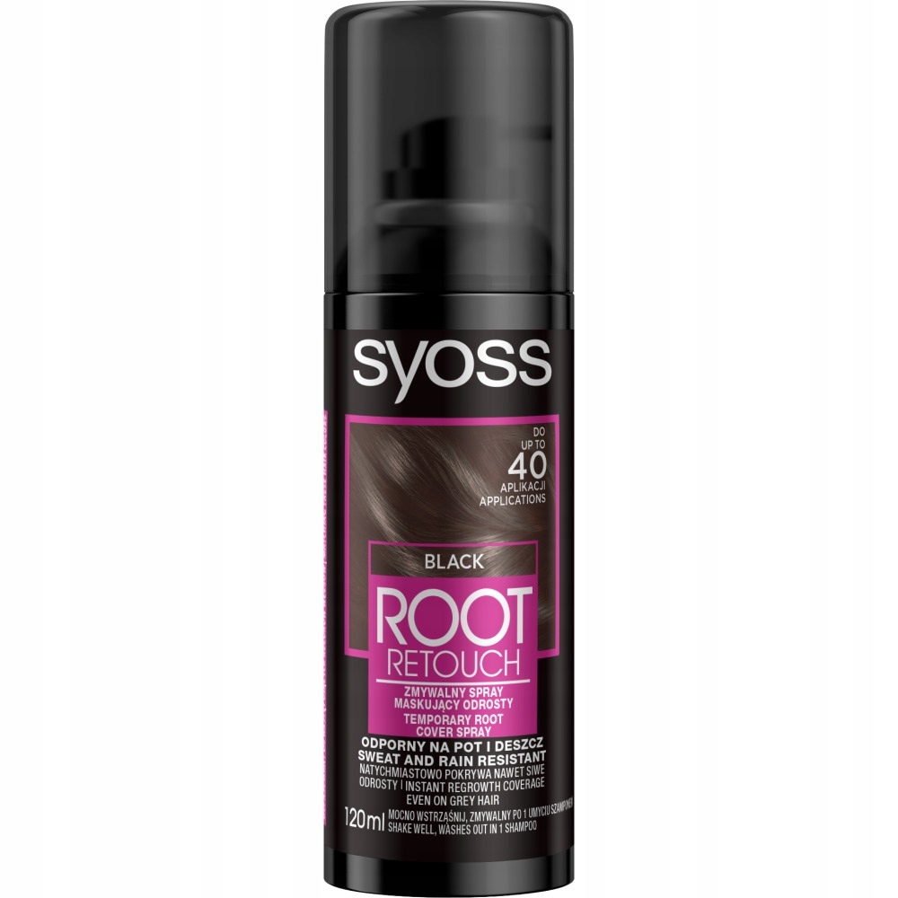 

Syoss spray do maskowania odrostów Czarny 120ml